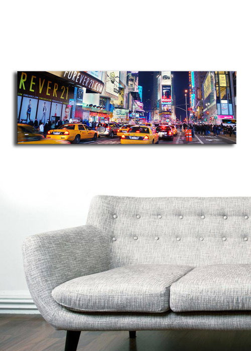 Wallity Cuadro Decorativo en Lienzo Iluminado con LED 30x90 cm Multicolor Wallity Cuadro Decorativo en Lienzo Iluminado con LED 30x90 cm Multicolor